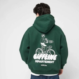 Another Cotton Lab Caffeine Dept. Zip Hoodie mężczyźni Bluzy zielony rozmiar Odzież
