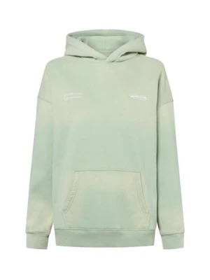 Another Cotton Lab Damska bluza z kapturem - Matcha Lab Kobiety zielony jednolity,