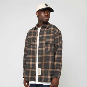 Another Cotton Lab Flanell Shirt mężczyźni Koszule brązowy rozmiar Odzież