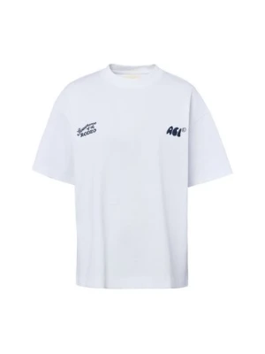 Another Cotton Lab Koszulka damska - Another Rodeo Kobiety Bawełna (100%) biały|niebieski nadruk,