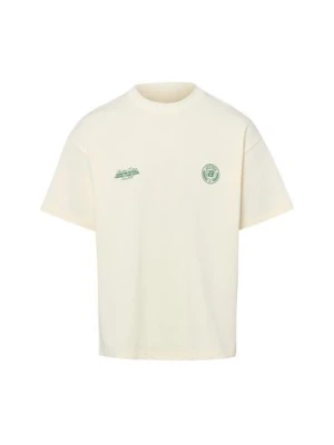 Another Cotton Lab Koszulka męska - Sunday Miles Mężczyźni Bawełna żółty,