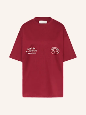 Another Cotton Lab Koszulka Oversize rot