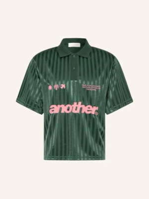 Another Cotton Lab Koszulka Polo Z Dżerseju grau