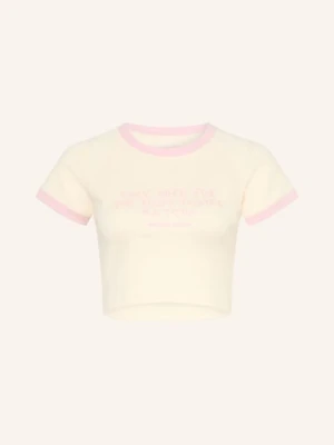 Another Cotton Lab Krótka Koszulka Post Pilates weiss