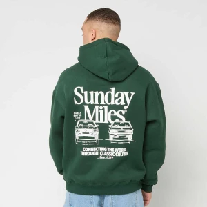 Another Cotton Lab Sunday Miles Hoodie mężczyźni Bluzy zielony rozmiar Odzież