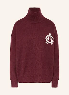 Another Cotton Lab Sweter Oversize rot