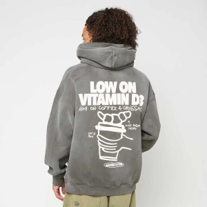 Another Cotton Lab Vitamin D3 Washed Hoodie mężczyźni Bluzy szary rozmiar Odzież
