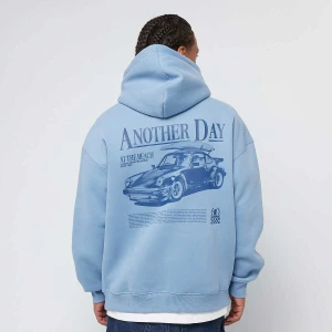 Another Cotton Lab Day Oversized Hoodie mężczyźni Bluzy niebieski rozmiar Odzież
