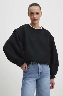 Answear Lab bluza bawełniana damska kolor czarny gładka