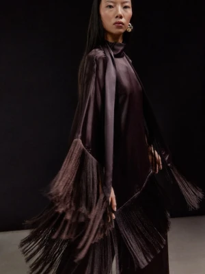 Answear.LAB bluzka damska kolor brązowy gładka