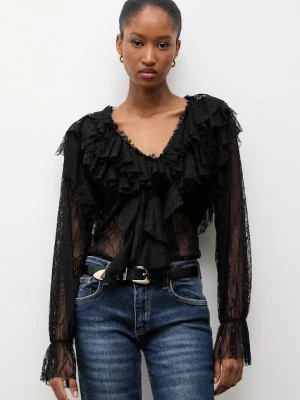 Answear.LAB bluzka damska kolor czarny