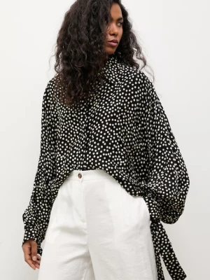 Answear.LAB bluzka koszulowa damska z wiskozą