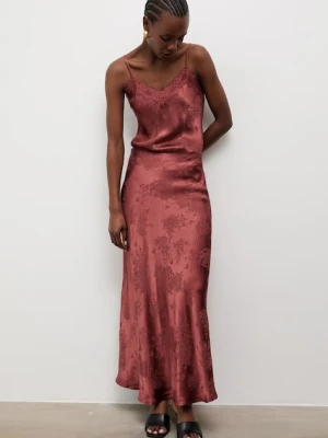 Answear.LAB bluzka na ramiączkach damska z dodatkiem lnu