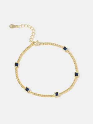 Answear.LAB bransoletka ze srebra 925 pozłacanego 18k złotem