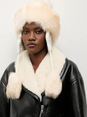 Answear.LAB czapka kolor beżowy