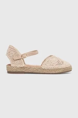 Answear Lab espadryle kolor beżowy