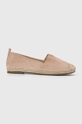 Answear Lab espadryle kolor beżowy