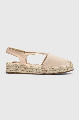 Answear Lab espadryle kolor beżowy