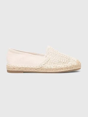 Answear Lab espadryle kolor beżowy