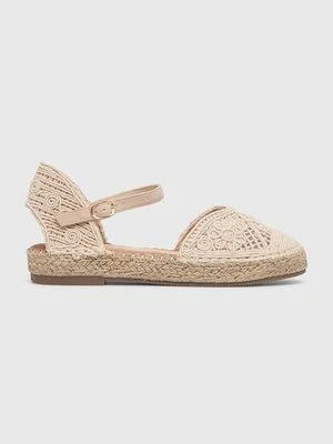 Answear Lab espadryle kolor beżowy