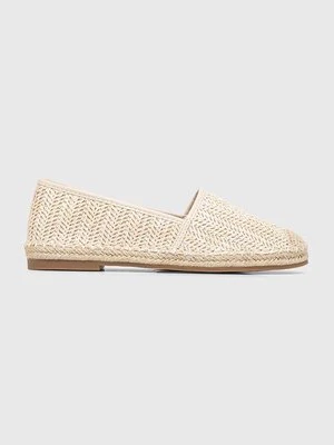 Answear Lab espadryle kolor beżowy