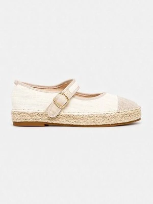 Answear Lab espadryle kolor beżowy