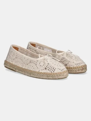 Answear Lab espadryle kolor beżowy