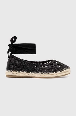 Answear Lab espadryle kolor czarny