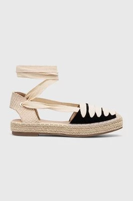 Answear Lab espadryle kolor czarny