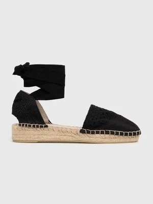 Answear Lab espadryle kolor czarny