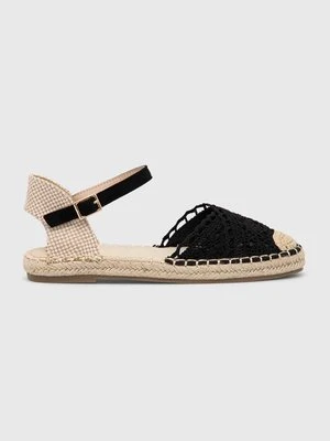 Answear Lab espadryle kolor czarny