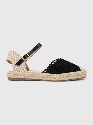 Answear Lab espadryle kolor czarny