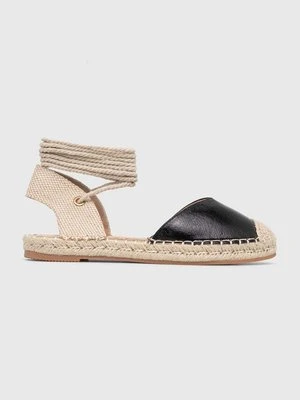 Answear Lab espadryle kolor czarny