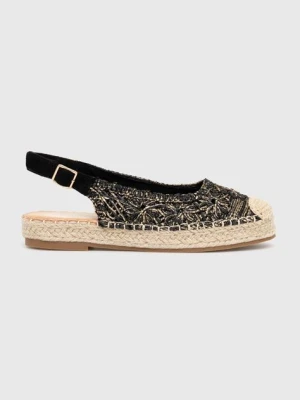 Answear Lab espadryle kolor czarny