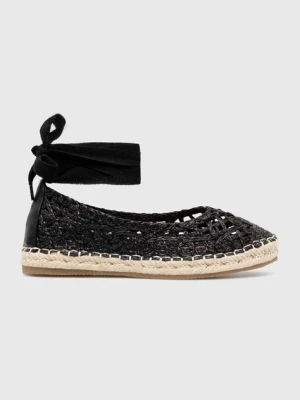 Answear Lab espadryle kolor czarny