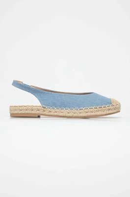 Answear Lab espadryle kolor niebieski