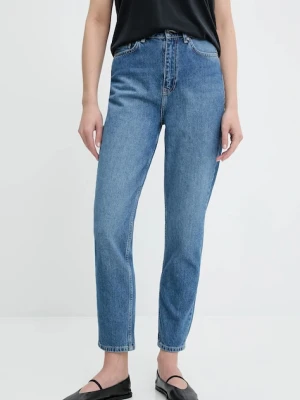 Answear.LAB jeansy damskie kolor granatowy