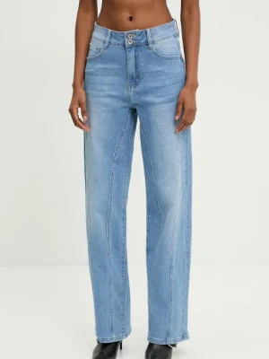 Answear Lab jeansy damskie kolor niebieski