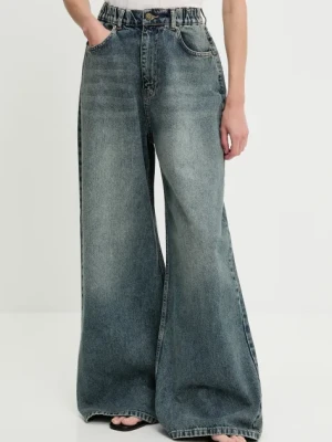 Answear Lab jeansy damskie kolor niebieski