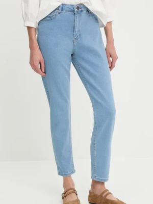 Answear Lab jeansy damskie kolor niebieski
