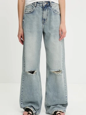 Answear.LAB jeansy damskie kolor niebieski