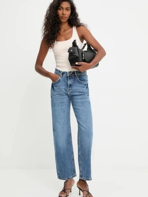 Answear.LAB jeansy damskie kolor niebieski