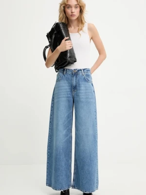 Answear.LAB jeansy damskie kolor niebieski