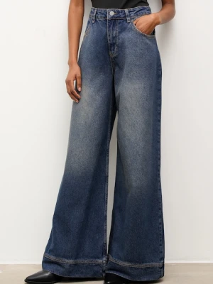 Answear.LAB jeansy damskie kolor niebieski