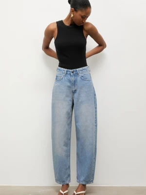Answear.LAB jeansy mom fit damskie