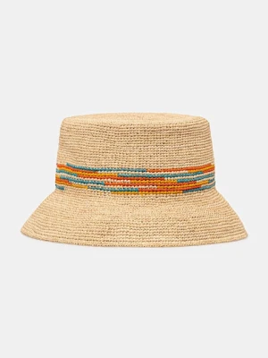 Answear Lab kapelusz Handmade kolor beżowy