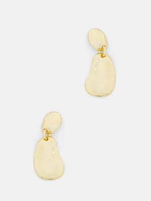 Answear.LAB kolczyk ze srebra pokrytego złotem