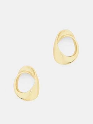 Answear.LAB kolczyki srebrne pozłacane