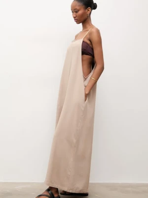 Answear.LAB kombinezon z domieszką lnu