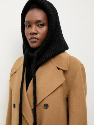 Answear.LAB kominiarka z wełną merino kolor czarny